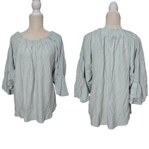 Neiman Marcus batwing blouse  3/4 sleeve size xs